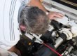 Boat engine maintenance