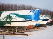 boats laid up for winter